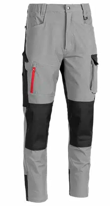 Pantaloni SOTTOZERO STRETCH da lavoro multitasche con zip su tasca frontale